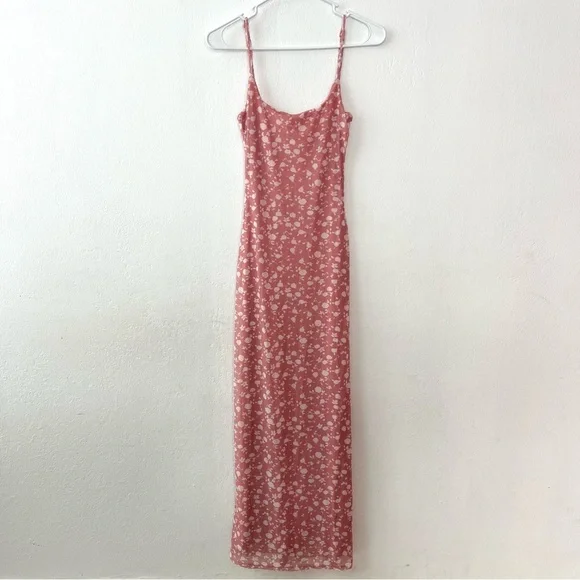 Princess Polly | Dresses | Princess Polly Knox Maxi Dress Pink Floral |  Poshmark